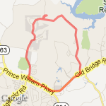 6M Loop - Sprngwds, Old Bridge back route map