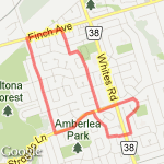 Tuesday 5krun route map