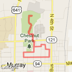 Cupids Chase route map