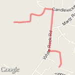 2 Mile B : Left of OBrecht route map