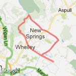 Haigh circular route map