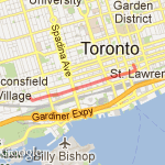 Work to Home - Wellington route map