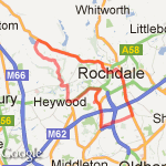 half amarathon route map