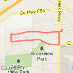 2 mile route route map