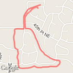 My first attempt route map