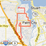 14 mile palm city route map