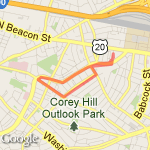 Comm Kelton Route route map