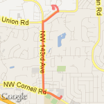 3.0 In Nicole's Neighborhood route map