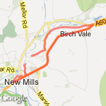 Leisure Centre route map