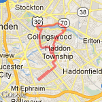 10 miles cooper and donna's route map