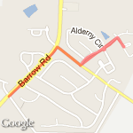 high school and home route map