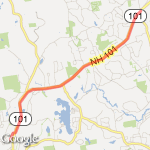 14 Mile Rt 101 to Wallace Rd and back route map