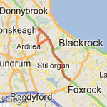 Gallops - UCD more concise route map