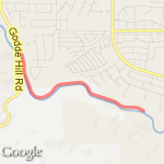 AQUADUCT 3 MILES route map