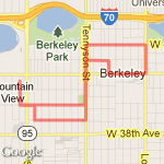 lowell run route map