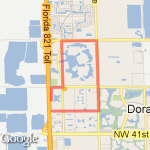 Medium Loop  route map