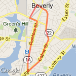 route 1 cabot and rantoul route map