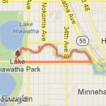 Creek/pkwy run route map