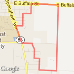 Aldrich Route route map