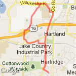 6.5 past Luthern School route map