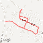 Woodlands Pool route map