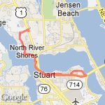 13 mile route from fleet feet route map