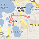 Blarney 5k route map