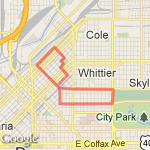 Five Points 4.5 route map