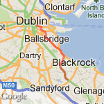 Pearse St Cnr - Gallops route map