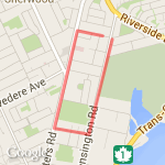 Charlottetown Easy 3km route map