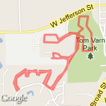 sunday morning route map