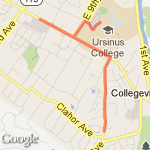 CVS run route map