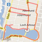 JS summer 3.12 mile run route map