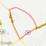 1.28 Heather M route map