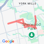 7 mile out and back to Bayview route map