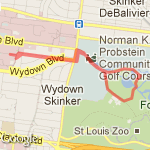 Fountain Loop route map