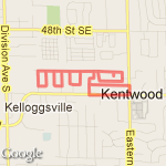 5.25 KM route  route map