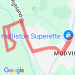 4.5 Fairview Cr. Route route map