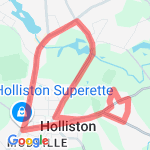 4.1 Fisk, Granite and Central route map