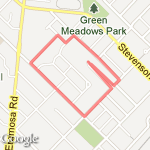 Laurine - 2K route map