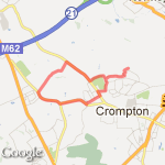 Half way point route map