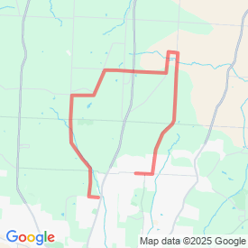 Run My Route - Running Map Rainbow Old Mill Loop to Fisher