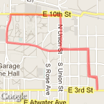 House Route route map