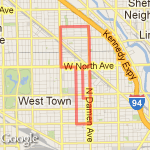 Neighborhood 5 mile route map