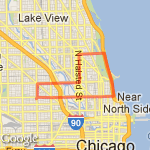 8 mile lake shore route map