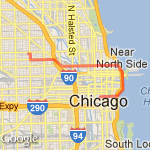 5 mi lake shore el route map