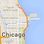 5 mile lake shore division bus route map