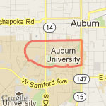 To the left route map