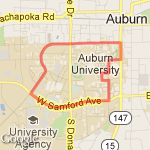 To the right route map