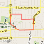 around the block route map